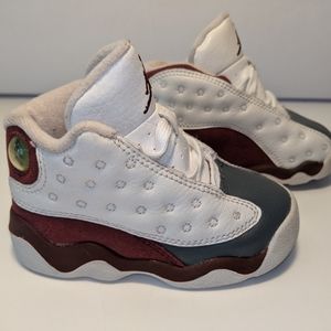 Jordan Toddler Size 5C White/Red/Grey Shoes